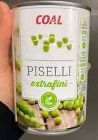 Mängden socker i Piselli extrafini