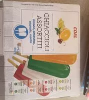 Mängden socker i Ghiaccioli assortiti