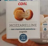 Mängden socker i Mozzarelline surgelate coal