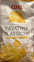 Mängden socker i Patatine classiche con sale iodato