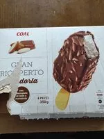Mängden socker i Gran Ricoperto Mandorla