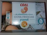 Mängden socker i UOVA FRESCHE grandi da allevamento a terra