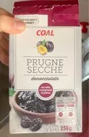 Mängden socker i Prugne secche