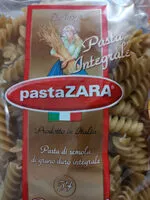 Mängden socker i pastazara integral spirali