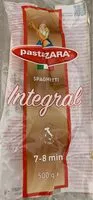 Mängden socker i Spaghetti integral