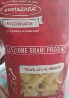 Mängden socker i Mezzi rigatoni