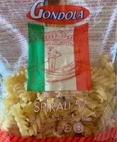 Mängden socker i Gondola