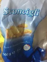 Mängden socker i Sconcigli
