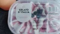 Mängden socker i Gelato d'Italia spagnola