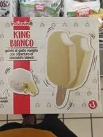 Mängden socker i King bianco