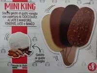 Mängden socker i Mini king