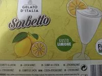 Mängden socker i Sorbetto