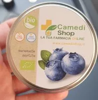 Mängden socker i Camedi caramelle mirtillo