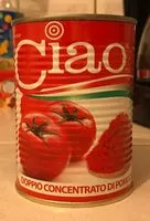 Mängden socker i Concentré de tomate