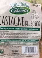 Mängden socker i Castagne del Bosco