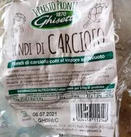 Mängden socker i Fondi di carciofo