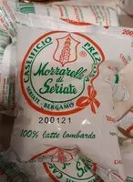 Mängden socker i mozzarella di Seriate