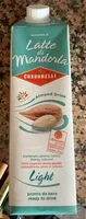 Mängden socker i Latte di mandorla light