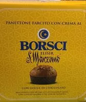 Mängden socker i Panettone farcito con crema al Borsci San Marzano
