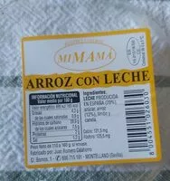 Mängden socker i Arroz con leche