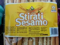 Mängden socker i Grissini con semi di sesamo