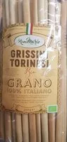 Mängden socker i Grissini Torinesi