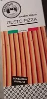 Mängden socker i Grissini stirati gusto pizza