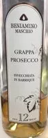 Mängden socker i Grappa prosecco
