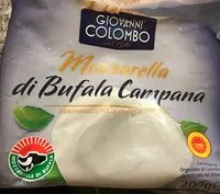 Mängden socker i Mozzarella di bufala campana