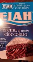 Mängden socker i Crema al cioccolato