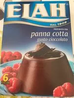 Mängden socker i Elah Panna Cotta Cioccolato