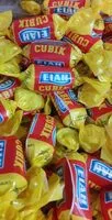 Mängden socker i Caramelle cubik