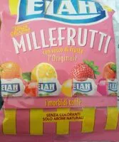 Mängden socker i Millefrutti