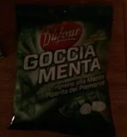Mängden socker i Goccia menta