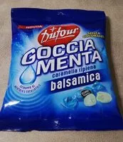 Mängden socker i Goccia menta