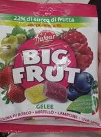 Mängden socker i Big frut