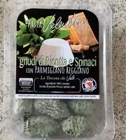 Mängden socker i Gnudi di ricotta e spinaci con parmigiano reggiano