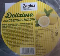 Mängden socker i Delizioza con crema al limone