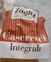 Mängden socker i Biscotti caserecci integrali