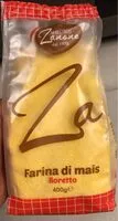 Mängden socker i Farina di mais