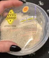 Mängden socker i Formaggio grattugiato