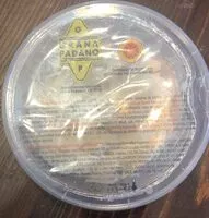 Mängden socker i Grana padano in scaglie