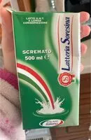 Mängden socker i Latte a lunga conservazione scremato