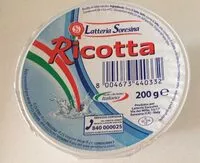 Mängden socker i Ricotta