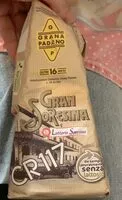 Mängden socker i Formaggio Gran Soresina