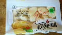 Mängden socker i Gnocchi di patate senza glutine