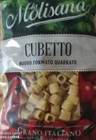 Mängden socker i Cubetto
