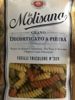 Mängden socker i Fusilli tricolore 309