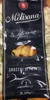 Mängden socker i Gnocchi di patate