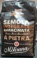 Mängden socker i Semola integrale rimacinata
